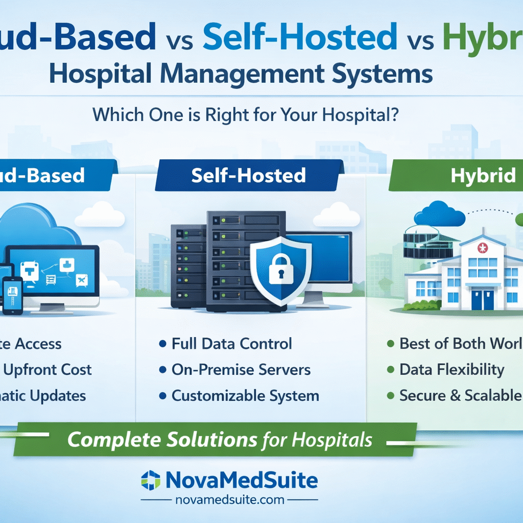 Cloud-Based, Self-Hosted & Hybrid Hospital Management Systems | NovaMedSuite
