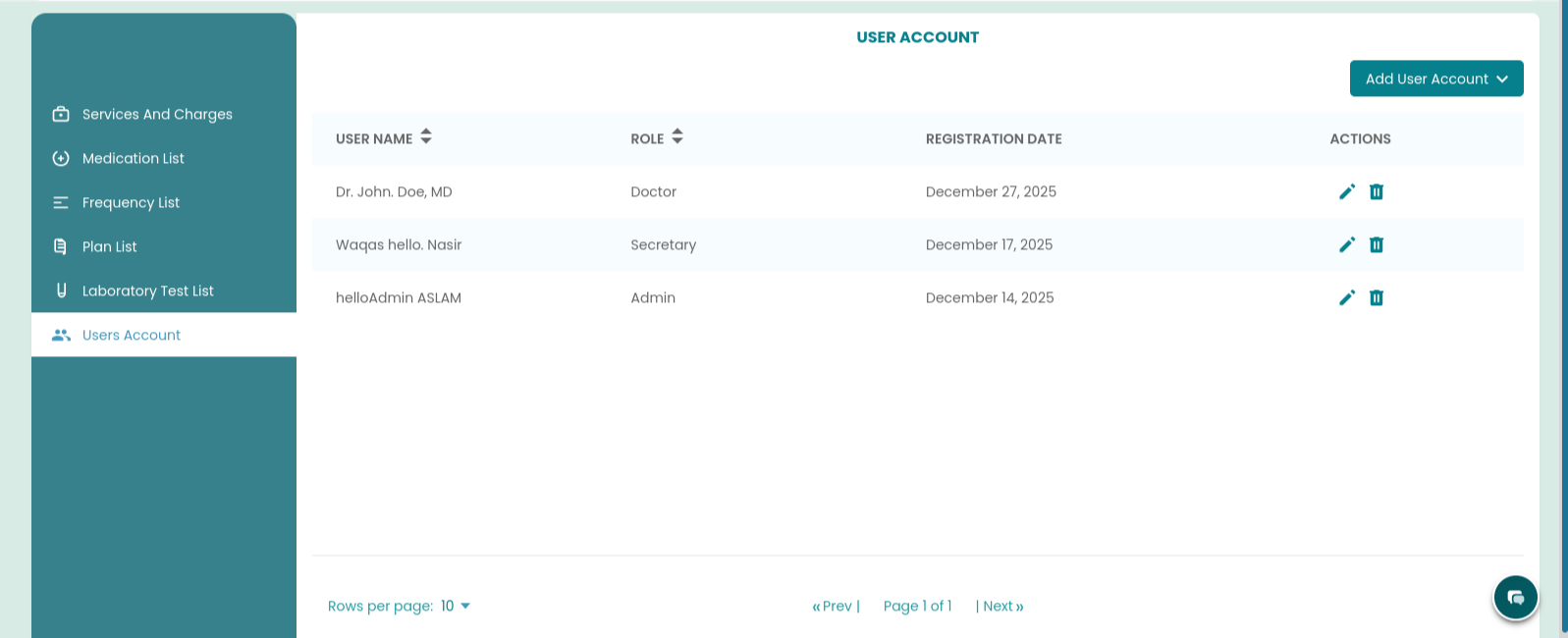 Novamedsuite EMR provide RBAC module to provide each user has his own role and permissions to authorized to make HIPAA compliant system